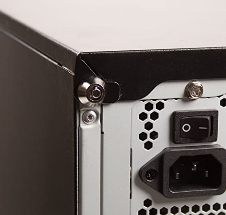 COMEET Chassis Lock, Computer Case Screw Styles Lock Desktop Computer Hosting Chassis Lock Pc Management Lock Anti Theft Lock With Keys