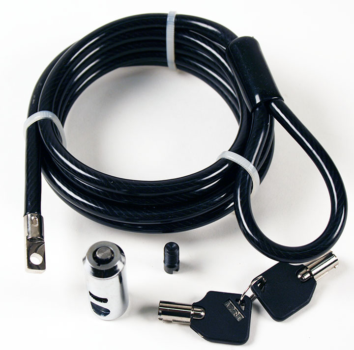 FJM Security - Cable Loop Lock With Tubular Key #2642