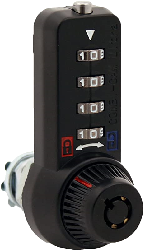 FJM Security - 4-dial Combi-Cam Ultra, Black #7432 FJM Security - 4-dial Combi-Cam Ultra, Black #7432