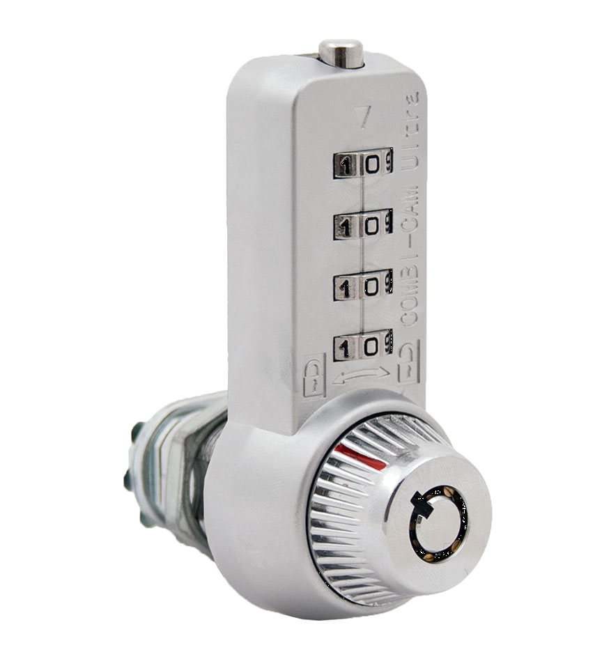 FJM Security - 4-dial Combi-Cam Ultra, Chrome #7432