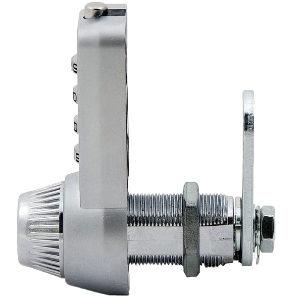 FJM Security - 4-dial Combi-Cam Ultra, Chrome #7432