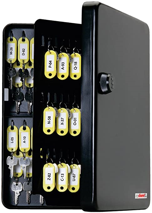 FJM Security - Key Cabinet, 122 Hooks, Combination Lock #SL-9122