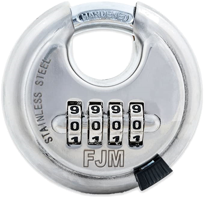 FJM Security - Combination Disc Padlock #SX-790