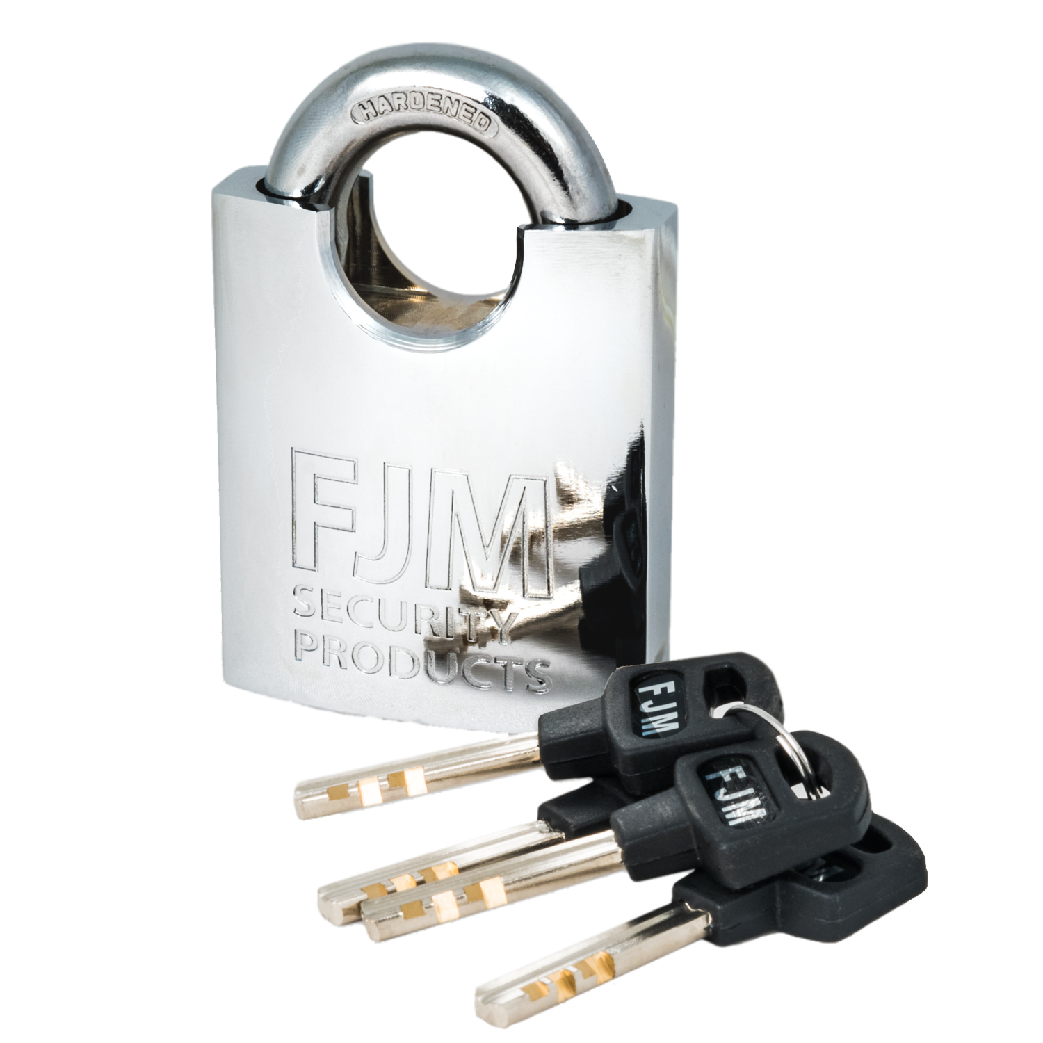 FJM Security - High Security Shrouded Shackle Padlock, 60mm #SPRS60