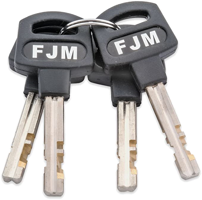 FJM Security - High Security D-Style Padlock, 80mm #SPSA80